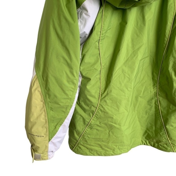 Columbia Core Interchangeable Ski Coat Women Large Green White Sportswear Jacket - Picture 8 of 9